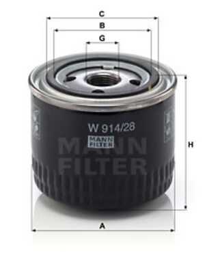 Oljefilter, fiat,iveco, 299 5811, 500038751, 500040977, 5040 91563, 5801985959, 71779555, 8094872