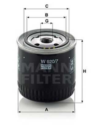 Oljefilter, seat 124, 124 kombi, 128, 131, 132, fura, ritmo, 10 030 008 006 90, 1498 021, 2680600565, 3316074, 3338201, 406.07.