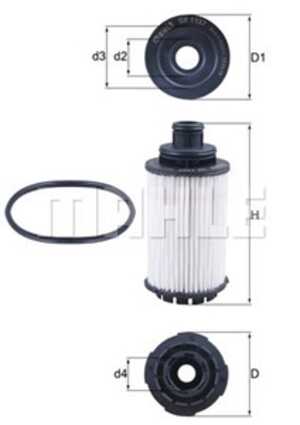 Oljefilter, opel,vauxhall, 55595505, 650212, 95528277