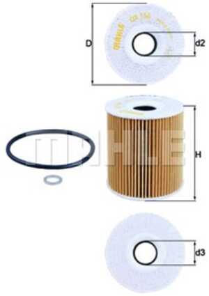 Oljefilter, bmw 3 [e46], 3 touring [e46], 5 [e39], 5 touring [e39], 7 [e38], x5 [e53], land rover range rover iii, 11422247392,