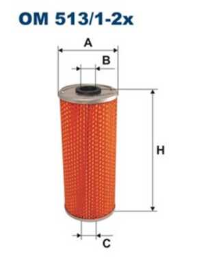 Oljefilter, mercedes-benz t2/l flak/chassi, t2/l skåp, 001 184 42 25, 001 184 43 25, 001 184 52 25, 001 184 55 25, 352 180 01 0