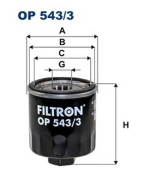 Oljefilter, ford transit v363 flak/chassi, transit v363 skåp, 2027 438