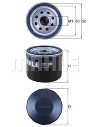 Oljefilter, honda civic ix, civic halvkombi x, civic sedan x, civic tourer ix, cr-v iv, hr-v, ssangyong tivoli, xlv suv, xlv va