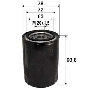 Oljefilter, ford, 1339125, 1807516, 4M5Q6714CA