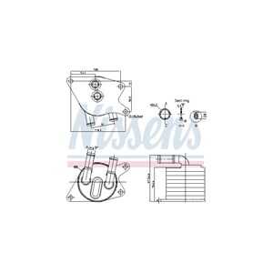 Oljekylare, automatisk transmission, Vänster, bmw,mini, 24148699905