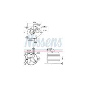 Oljekylare, automatisk transmission, citroën,ds,opel,peugeot, 9824606980