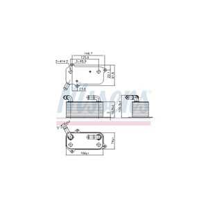 Oljekylare, automatisk transmission, vw, 0BT317019, 0BT317019B