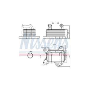 Oljekylare, motor, chevrolet,opel,vauxhall, 650616, 97223705