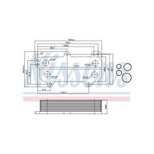 Oljekylare, motor, vw california t5 camper, multivan t5, touareg, transporter t5 buss, transporter t5 flak/chassi, transporter 