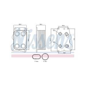 Oljekylare, motor, citroën,fiat,ford,lancia,peugeot,toyota,volvo, 1103L3, 1103S4, 1103T3, 1232498, 1256739, 1363095, 1398669, 1