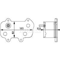 Oljekylare, motor