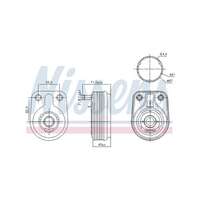 Oljekylare, motor