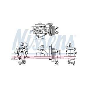 Oljekylare, motor, citroën,fiat,ford,jaguar,lancia,land rover,mitsubishi,peugeot, 1103P4, 1103P5, 1427904, 1451593, 1492022, 6G