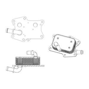 Oljekylare, motor, mercedes-benz, 2741880101, A2741880101