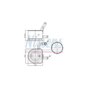 Oljekylare, motor, hyundai,kia, 2641004501