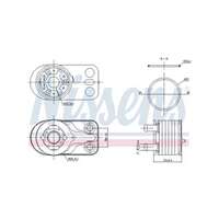 Oljekylare, motor