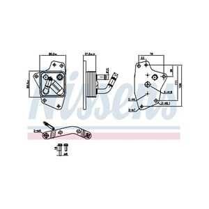 Oljekylare, motor, lexus nx, rx, 1571036030, 1571036031