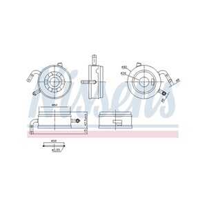 Oljekylare, motor, toyota auris, auris skåp/halvkombi, corolla, corolla kombi, corolla sedan, yaris, 1571033030