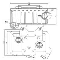 Oljekylare, motor