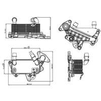 Oljekylare, motor