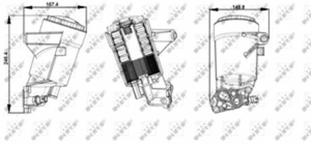 Oljekylare, motor, renault, 8200006472, 8200065901, 8200554956, 8200679353, 8200969622