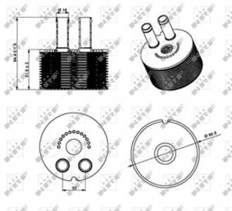 Oljekylare, motor, renault, 8200006472, 8200065901, 8200554956, 8200679353, 8200969622