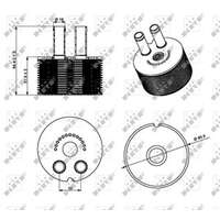 Oljekylare, motor