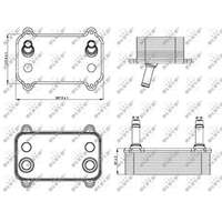 Oljekylare, motor