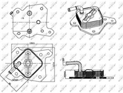 Oljekylare, motor, subaru,toyota, 1571033050