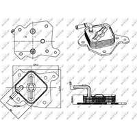 Oljekylare, motor