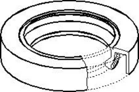 Oljepackningsring, vevaxel, Fram, ford,mazda,tvr, 1 031 223, 1 614 762, 6 139 049, 83BM6700A3A, EEG73