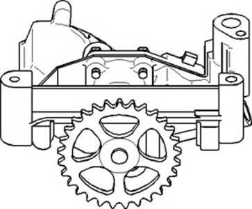 Oljepump, citroën,peugeot, 1001 56