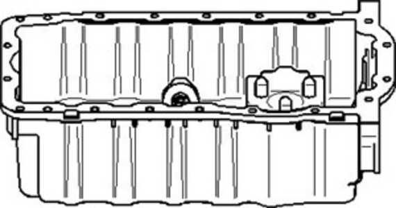 Oljetråg, seat,skoda,vw, 038 103 601AK