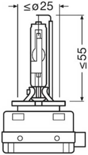 Osram D3S Night Breaker Laser, passar många modeller