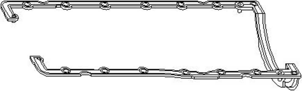 Packning, oljetråg, ford, 1 075 963, 1 665 138, 91FF6710AA, EEG461, XS4Q6710BC