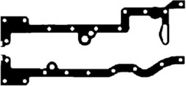 Packning, oljetråg, citroën,ford,jaguar,land rover,mazda,peugeot, 0304.58, 1 498 320, 1 748 632, 1228836, 3S7Q 6710 BA, 3S7Q 67