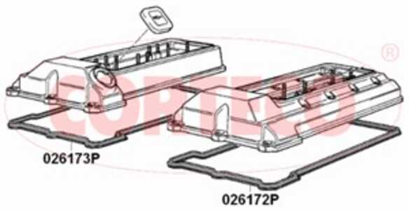 Packning, vippkåpa, Vänster, bmw 5 [e34, e39], 5 touring [e34, e39], 7 [e32, e38], 8 [e31], 11121747022