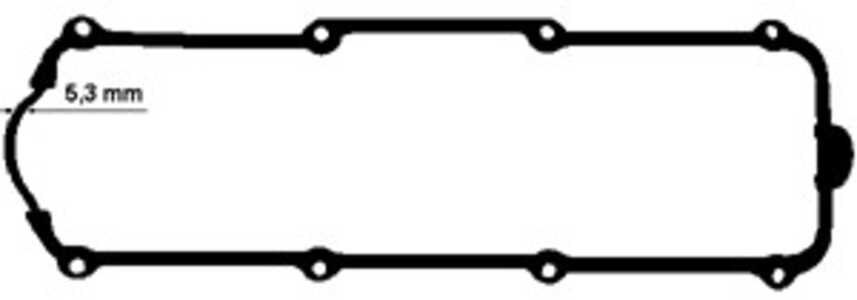 Packning, vippkåpa, audi,seat,skoda,vw, 051 103 483 A, 051 103 483 D, 051 103 483 E