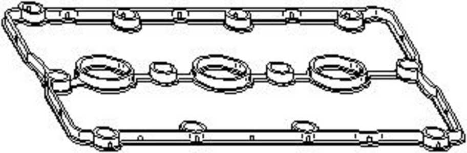 Packning, vippkåpa, audi a4 b6, a4 b6 avant, a4 b7, a4 b7 avant, a6 c5, a6 c5 avant, a6 c6, a6 c6 avant, 06C 103 483J