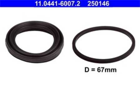 Packningssats, bromsok, Framaxel, bmw,ford,mercedes-benz,vw, 001 420 23 83, 1661490, 1661491, 2D0 698 471, 34 11 6 773 126, 644