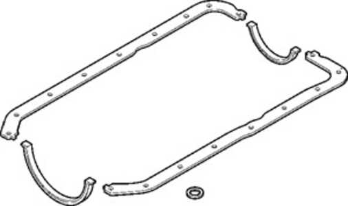 Packningssats, oljetråg, ford,mazda, 1 016 152, 1E04-10-431, 6 707 927, 96BX 6013CA, A850X 6013A2A