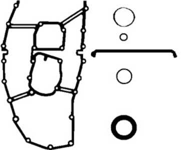 Packningssats, transmissionshus - bmw