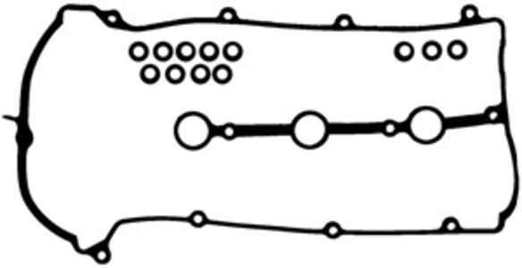 Packningssats, vippkåpa, Vänster, ford usa probe ii, mazda 323 f v, 626 hatchback iv, mx-6, xedos 6, xedos 9