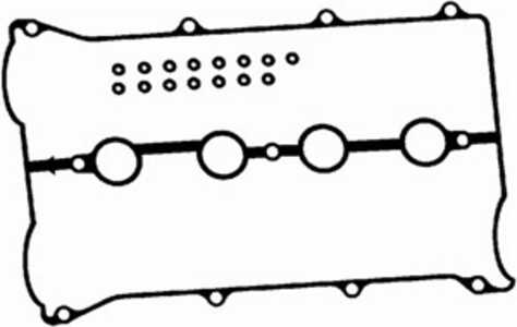 Packningssats, vippkåpa, mazda 323 iii, 323 hatchback iii, mx-5 i, mx-5 ii, xedos 6, B61P-10-235, B61P-10-235B, B660-10-235, B6