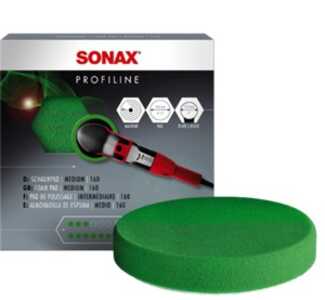 Polertrissa Sonax Polishing sponge green 160 (medium), Universal