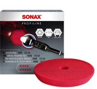 Polertrissa Sonax red 143 Dual Action CutPad, Universal