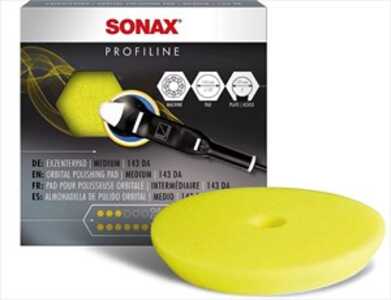 Polertrissa Sonax  yellow 143 Dual Action FinishPad, Universal