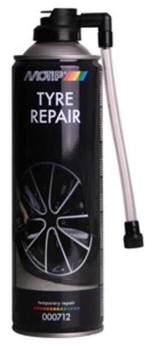 Punkteringsspray Motip Tyre repair 500ml, Universal