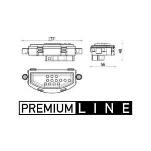 Reglage, kupéfläkt, Bak, mercedes-benz sprinter 3, 5-t tourer bus [b907], sprinter 3-t tourer bus [b907], 000 906 84 08, 906840