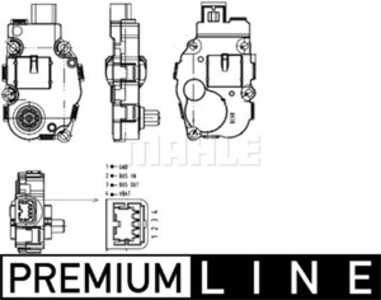 Reglering, blandningsklaff, audi,bmw,mercedes-benz,porsche, 221 820 00 42, 221 906 69 00, 31449069, 64 11 9 159 316, 64 11 9 24